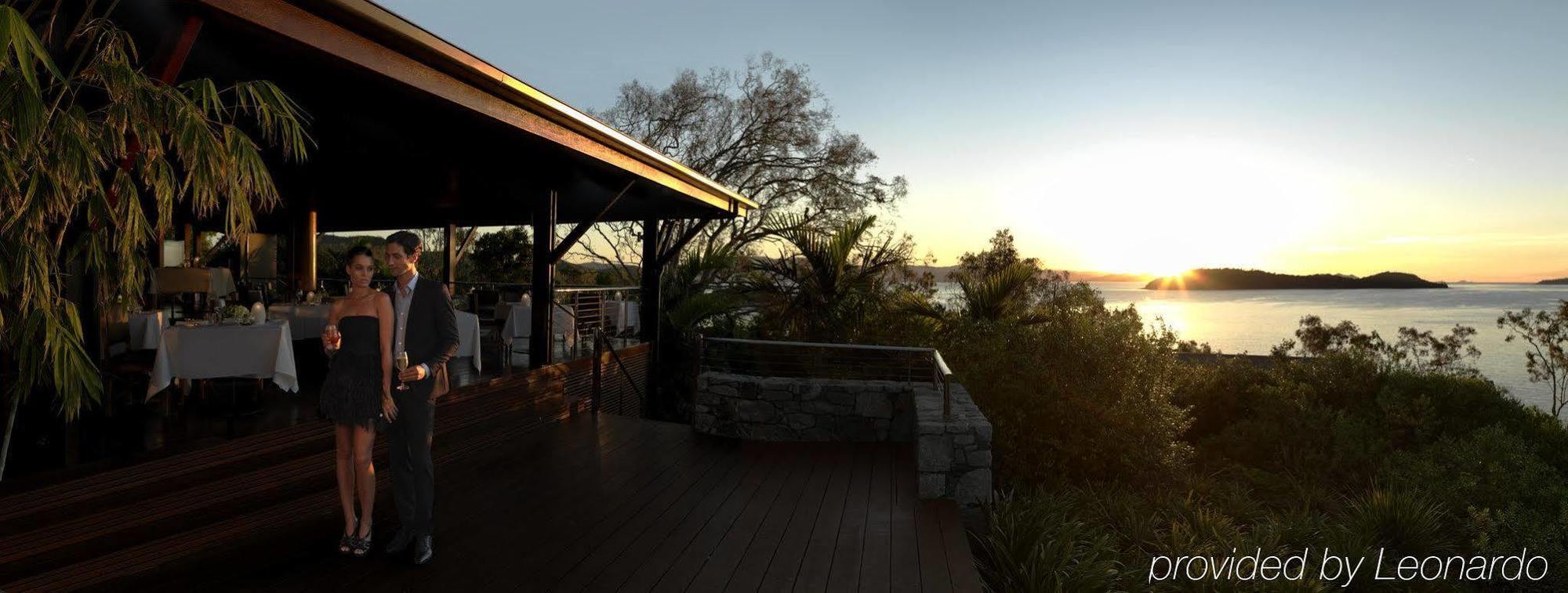 Hotel Qualia Isla Hamilton Restaurante foto